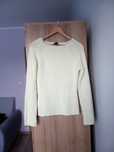 Sweter sweterek damski zimowy jesienny pastelowy limonkowy cytrynowy m