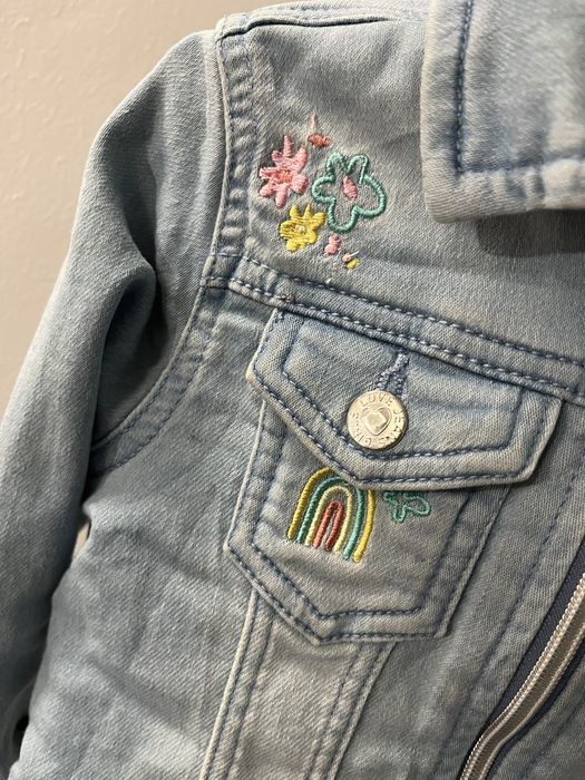 Kurtka Katana dzinsowa 92 wiosenna dziewczęca