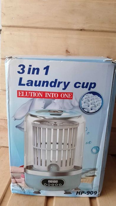 Мини стиральная машинка с отжимом 3л от USB для носков