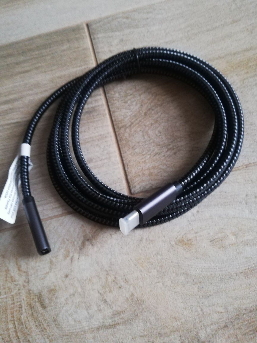 Kabel przedłużający Belker 3.1 10Gb/s 1m w plocie USB Type C.