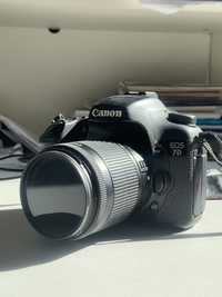 Canon 7D + obiektyw 18-55mm