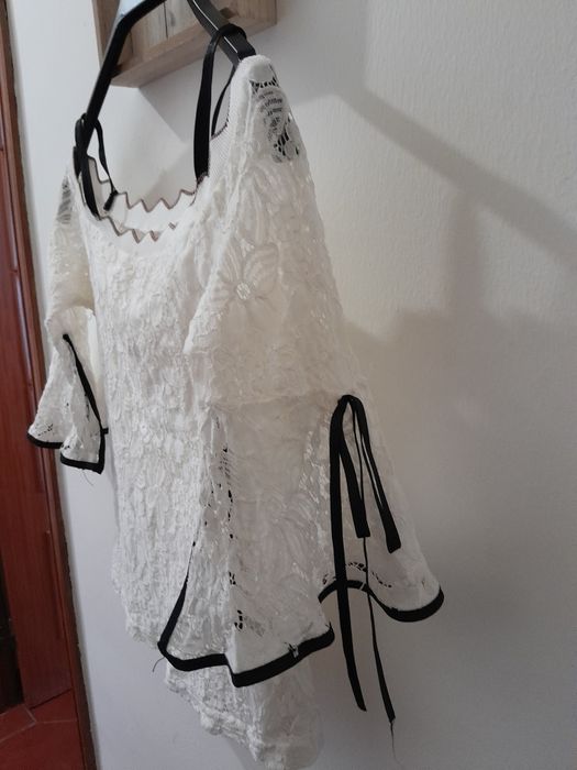 Blusa de mangas compridas