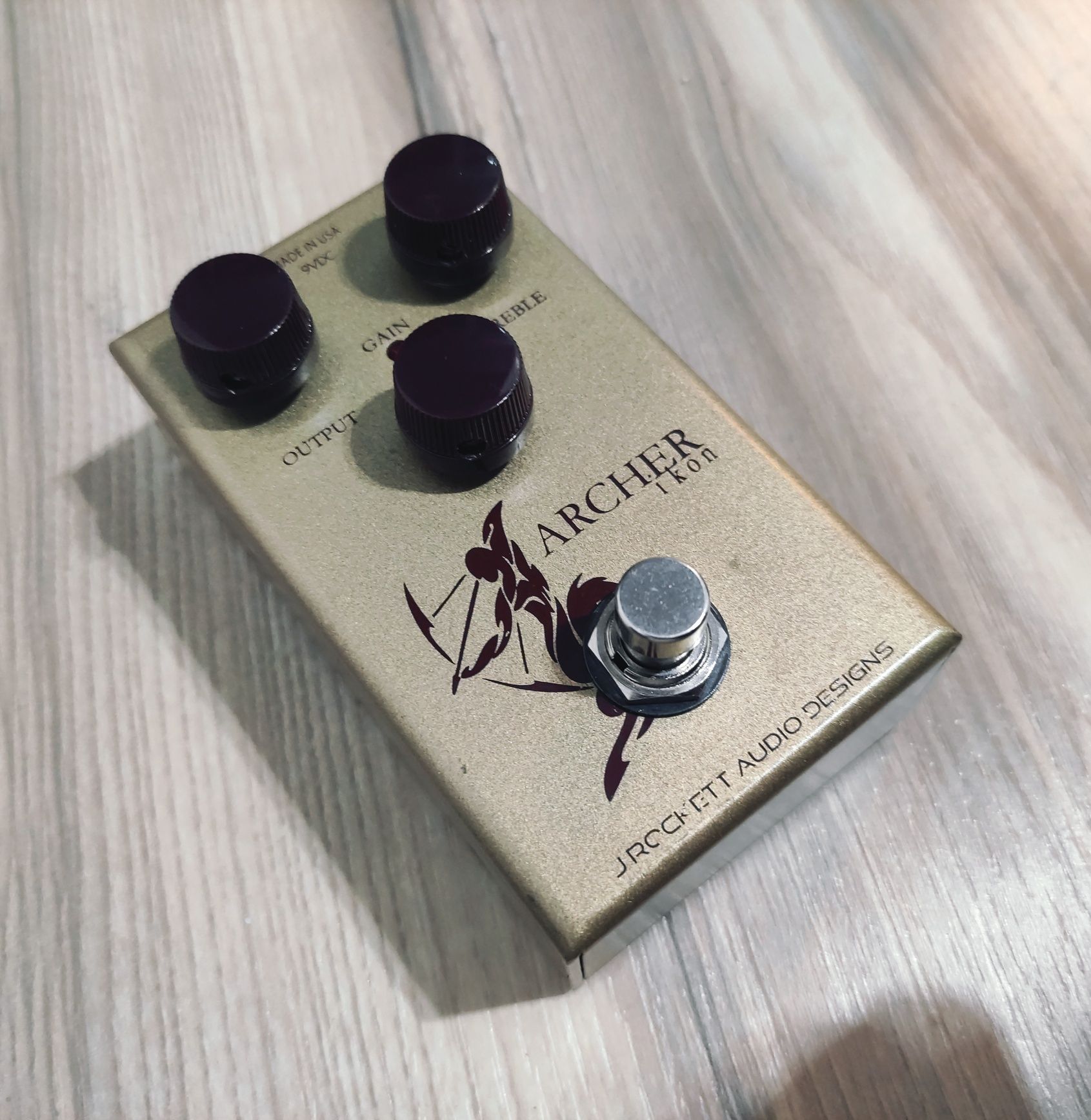 J. Rockett Archer klon klona centaur ikon overdrive efekt gitarowy