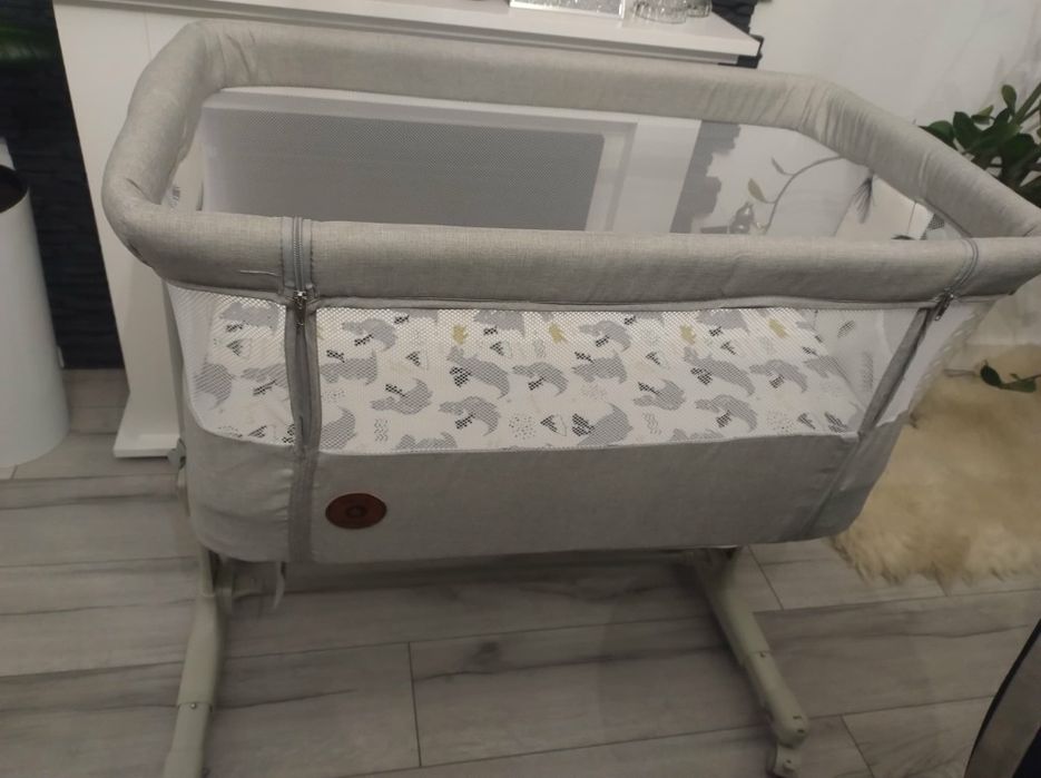 Łóżeczko dziecięce Lionelo - dostawne wolnostojące - bardzo dobry stan