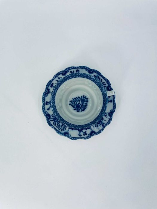 Zestaw śniadaniowy Filiżanka kolekcjonerska w stylu Chinoiserie