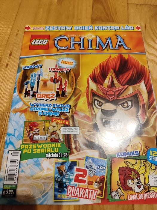 4 gazetki LEGO Chima, 2014, 2015
