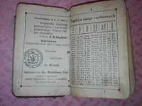 Antyczna książeczka do nabożeństwa z roku: 1927r.