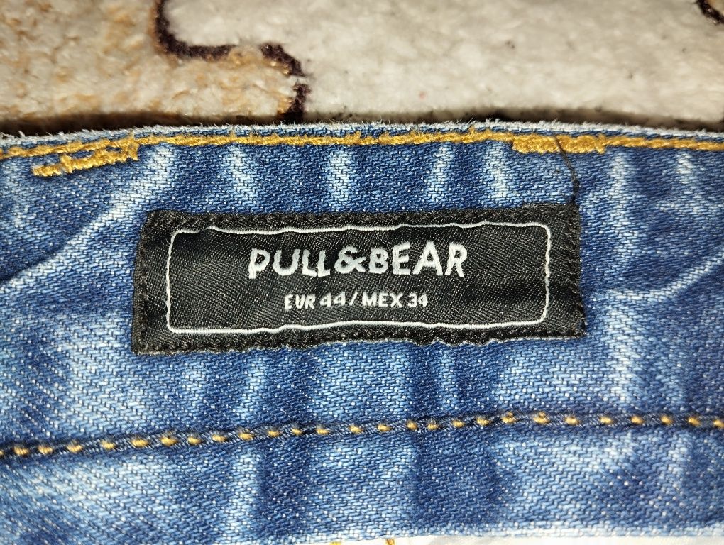 Мужские фирменные джинсы Pull & Bear