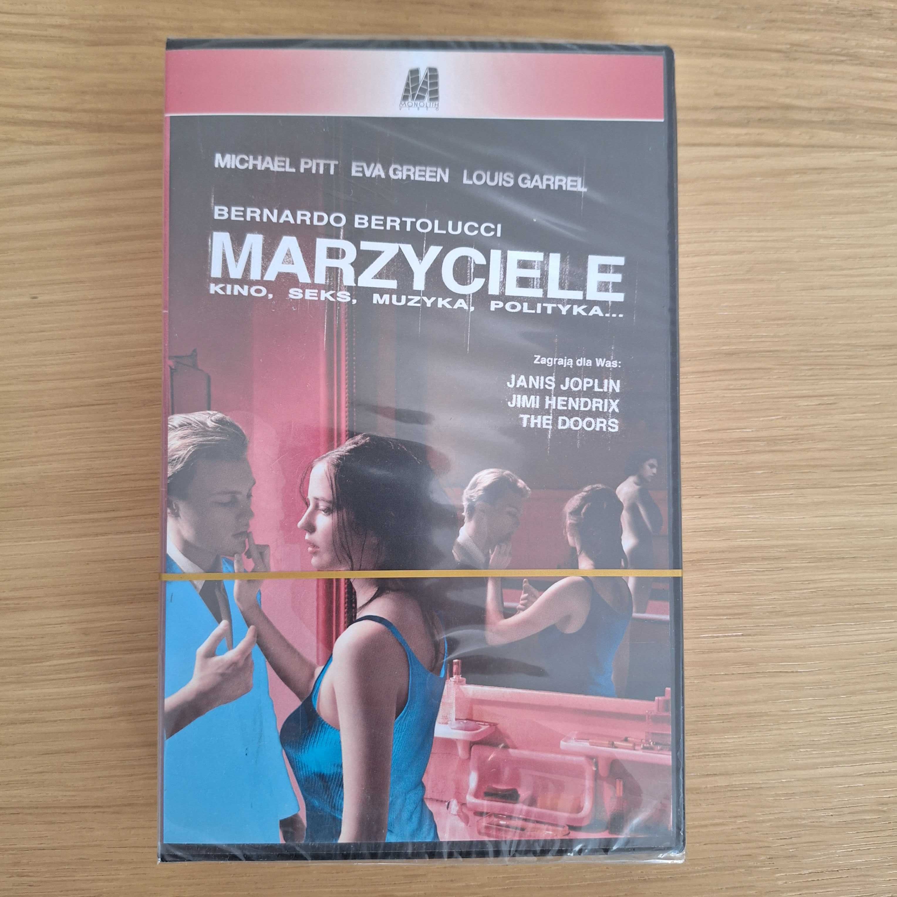 Marzyciele Bertolucci vhs nowa folia