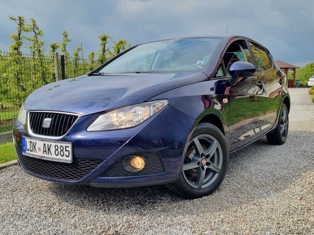 Seat Ibiza 09-10 Rok 1,6   Benzyna Mpi 168 Tys B Ładne Nowy rozrząd