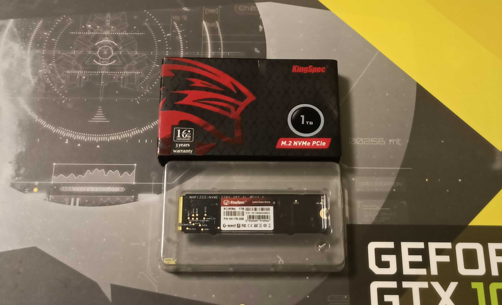 KingSpec SSD 1tb m2 nvme для пк или ноута