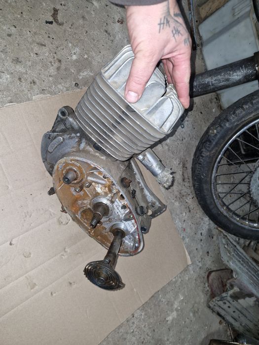 Silnik mz ts 150 do remontu.  Tania wysyłka