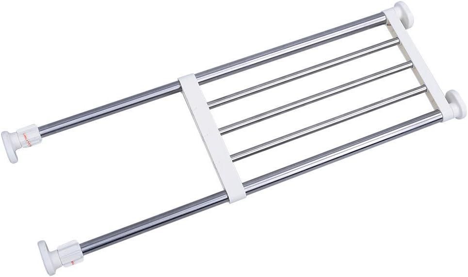 regulowana półka 50–80 cm, organizer do szafy/kuchni