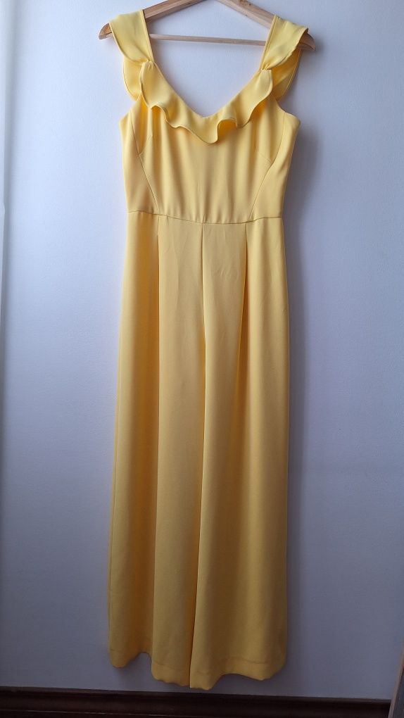 Macacão amarelo Mango