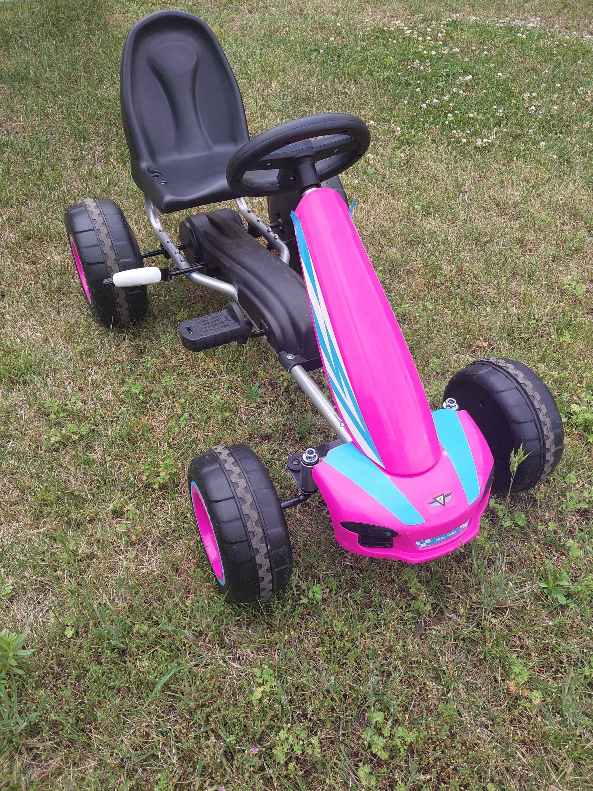 Gokart na pedały MILLY MALLY Viper Różowy