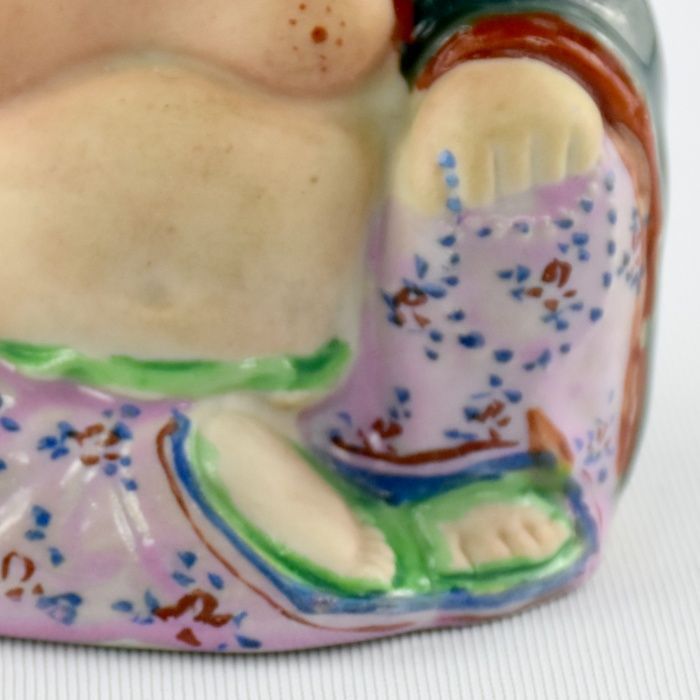 Figura Buda em Porcelana da China - República