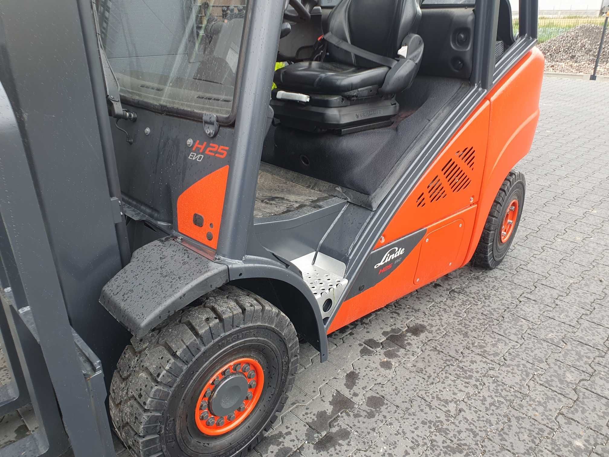 Wózek widłowy LINDE H25T LPG 2019/07 Triplex Półkabina H30 H20 ROL-CAR