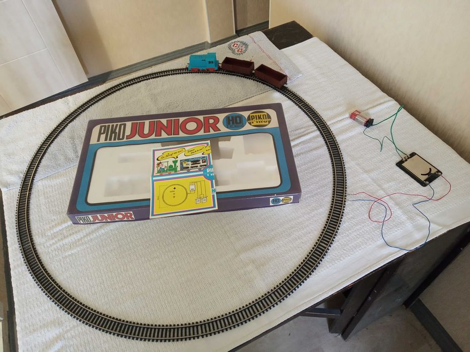 «Piko» железная дорога ГДР, рабочая, комплект, №04011