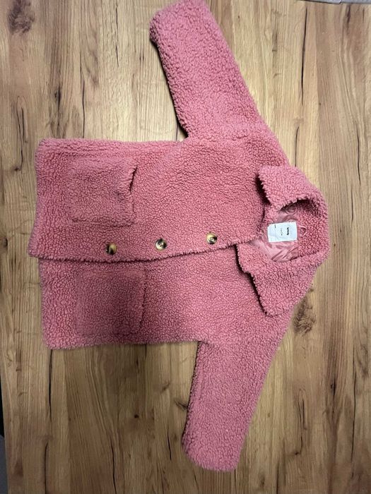 Płaszczyk dla dziewczynki jesienny zimowy 116