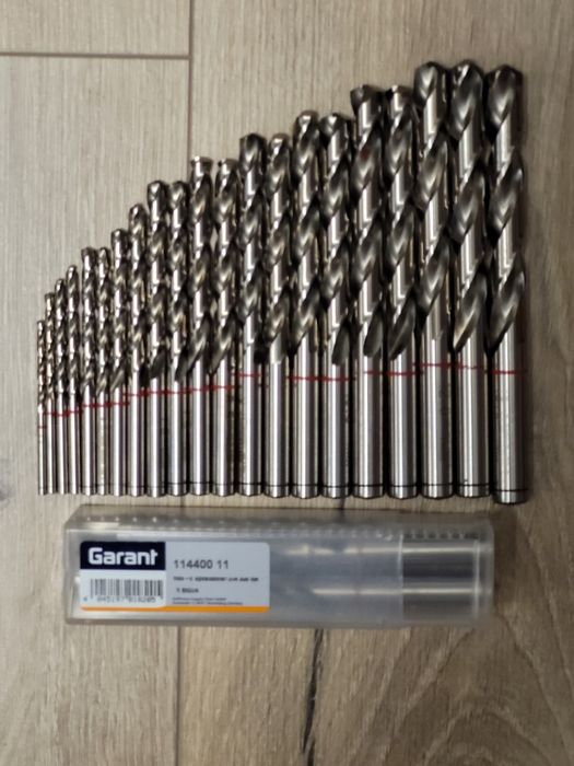 Zestaw Wiertłeł kobaltowych  HSS-E  Garant
