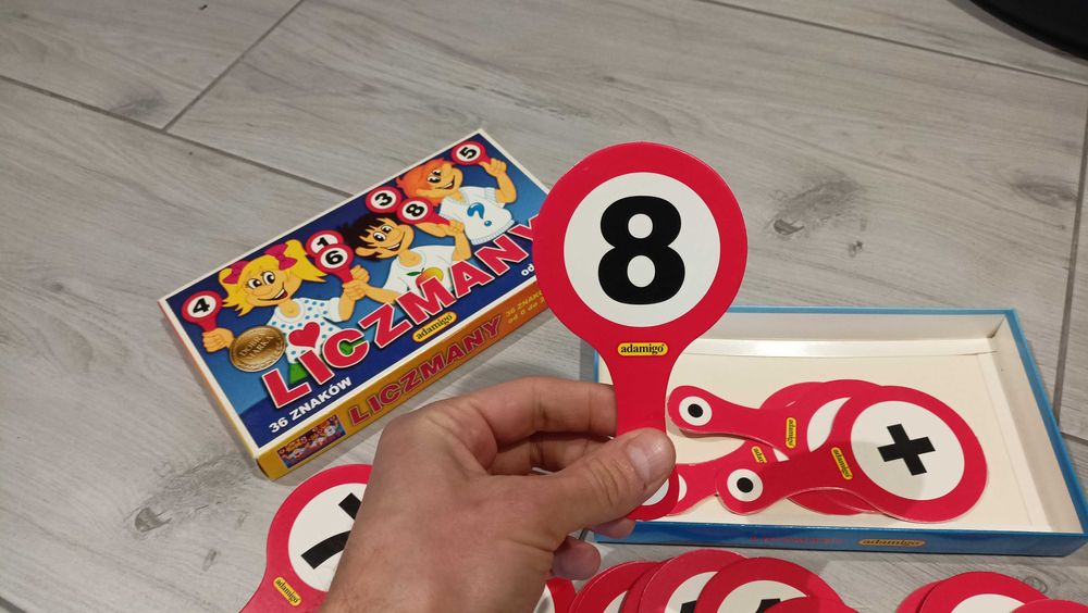 Zestaw do nauki alfabetu i liczb