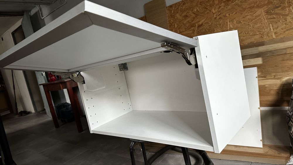 Szafka wisząca IKEA METOD ze szklanym frontem 80x37x40 otw. do góry