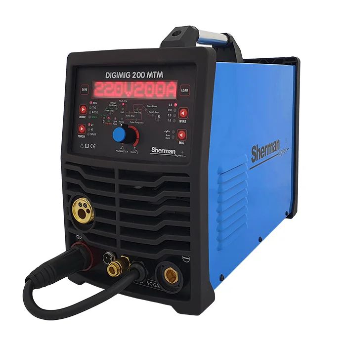 Spawarka 3w1 Mig/Mag Tig Mma Sherman digimig 200 MTM Puls Synergia