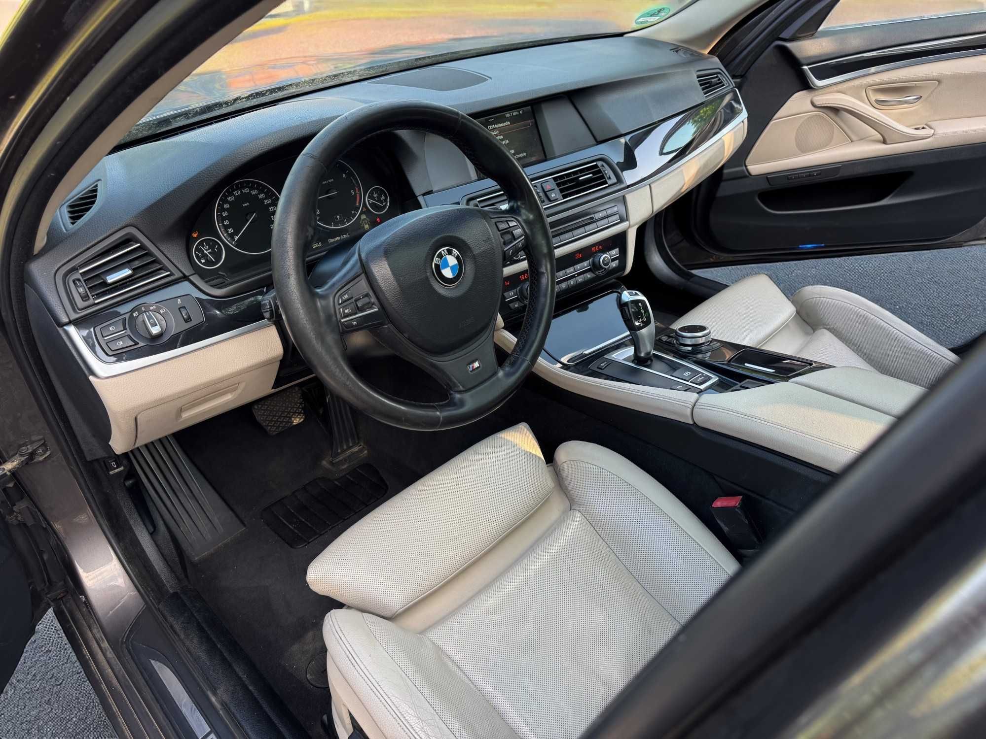 BMW Seria 5 BMW F10 F11 2.0D 184 KM • MASAŻE • Automat • Panorama