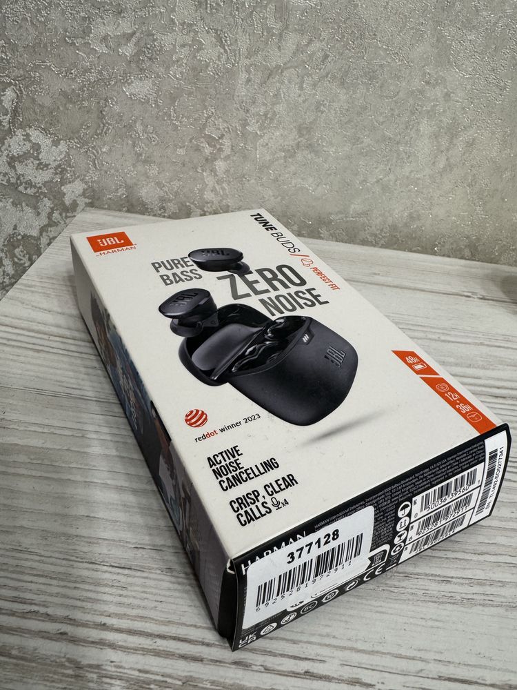 Навушники JBL Tune Buds Black