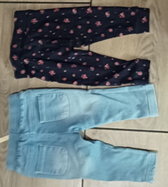 Podnie jeans cocodrillo 74 leginsy dla dziewczynki