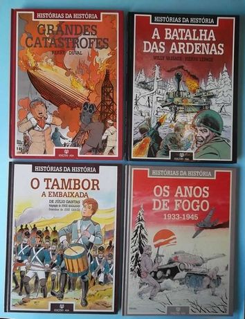 HISTÓRIAS da HISTÓRIA - Colecção completa 4 Volumes