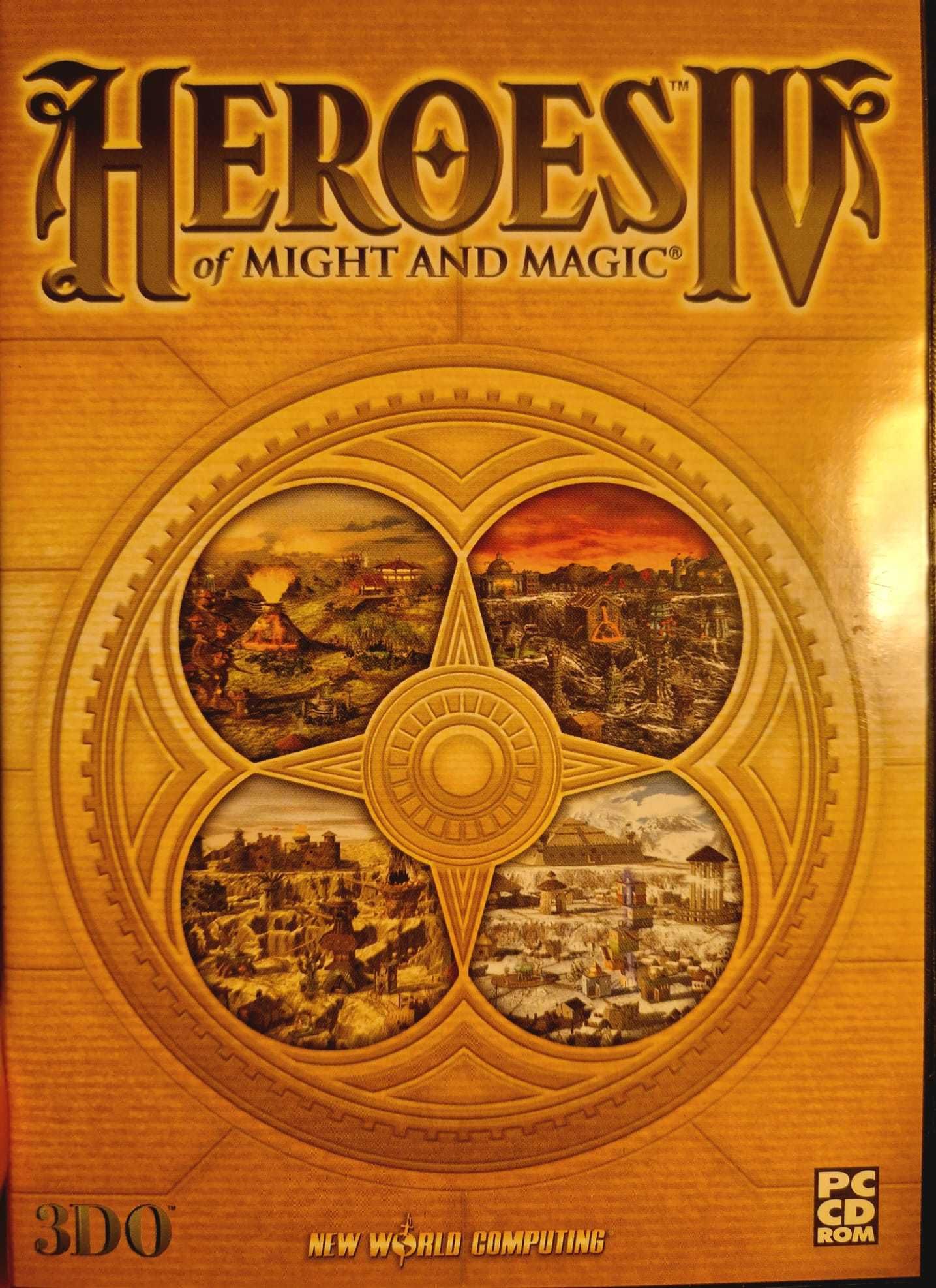 Zestaw Heroes Of Might and Magic część I, II i IV.