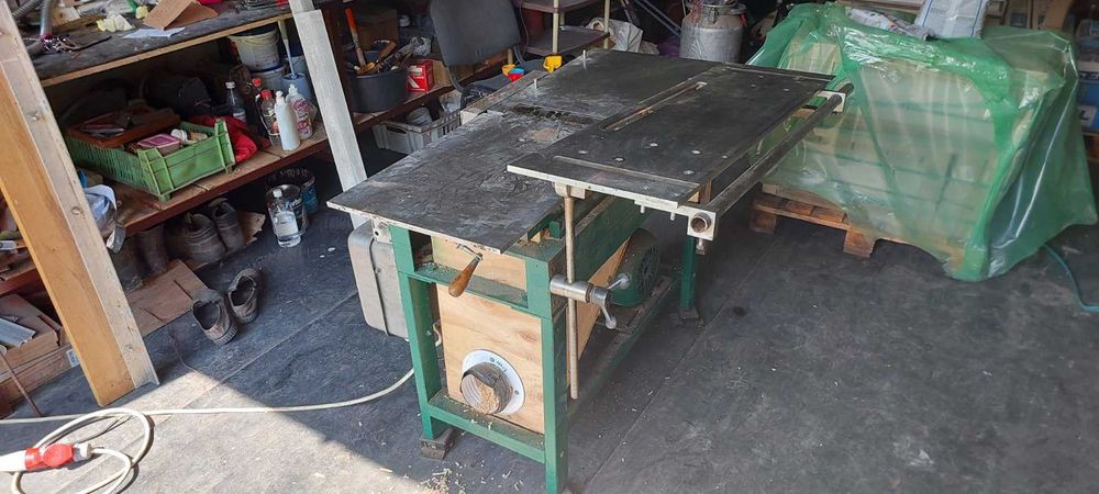 Станок фуговально-распиловочный, самодельный.