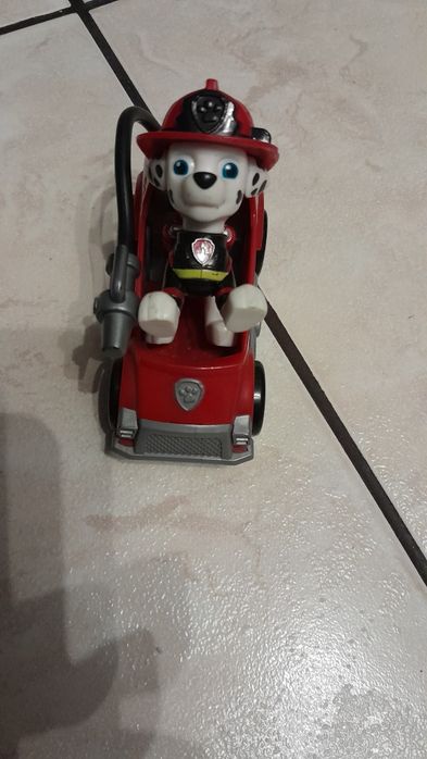 Psi patrol piesek Marshall i Wóz strażacki