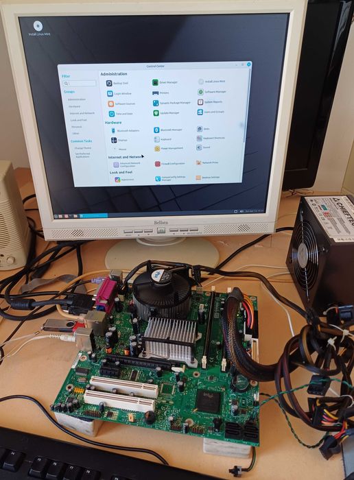 Płyta główna Intel D946GZIS + procesor + pamięć