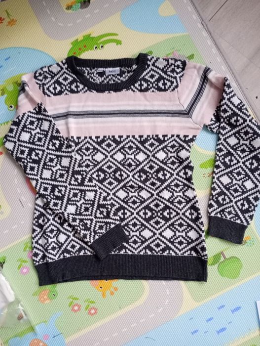 Nowy sweter damski, norweski styl