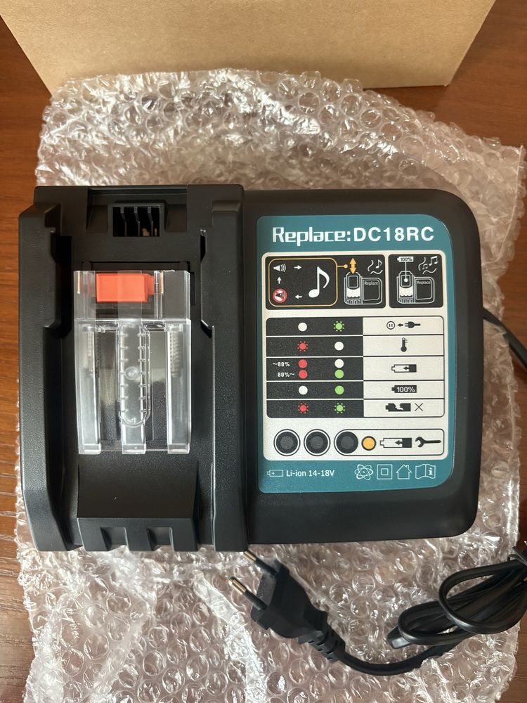 швидкий зарядний пристрій Makita DC18RC для літій-іонних акум 14.4V-18