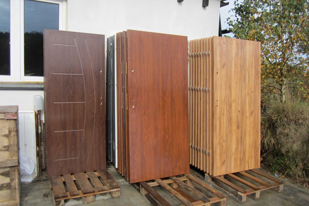 Drzwi Zewnętrzne Ocieplane 80/90 docinanie futryna na wymiar 180 190