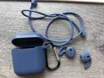 Etui Apple Airpods 1,2 generacji - granatowe NOWE!
