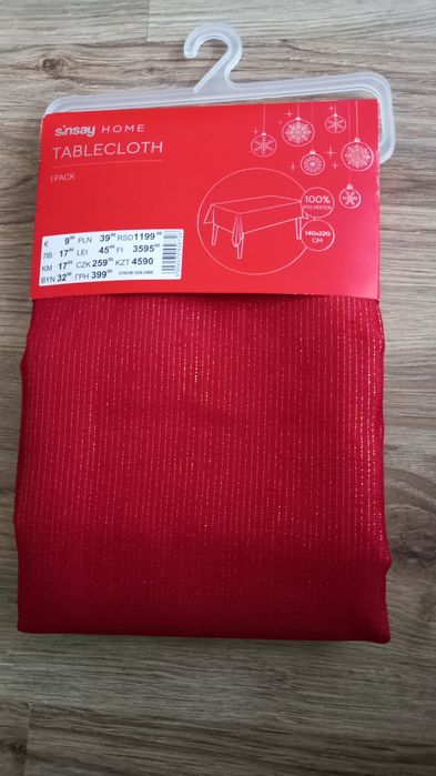 Obrus świąteczny  140 × 220 cm