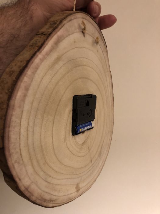 Relógio de parede artesanal