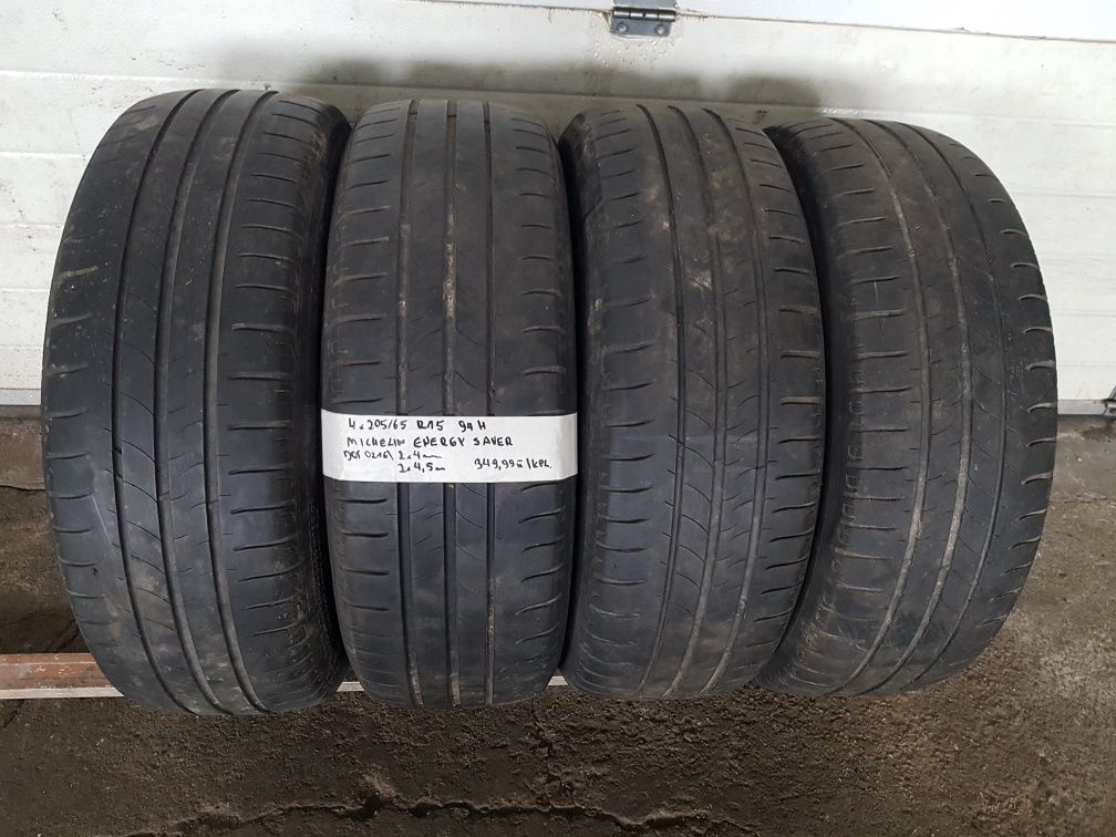 Opony letnie używane 205/65 R15 94H Michelin - 4 szt.