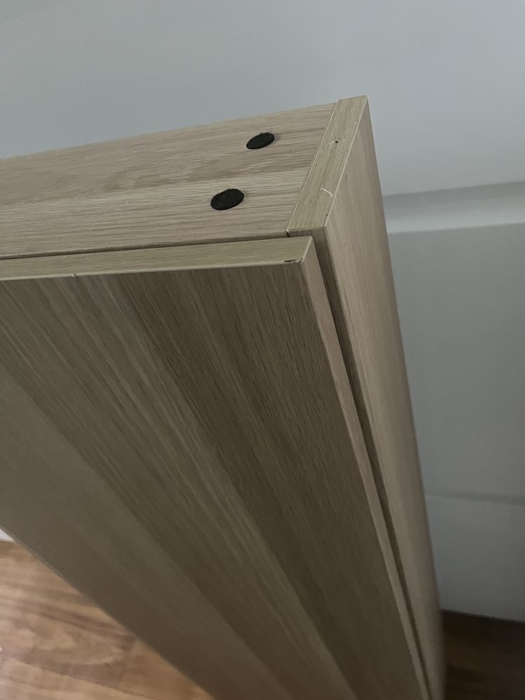 Godmorgon slim dąb bejcowany ikea 40x14x96cm.