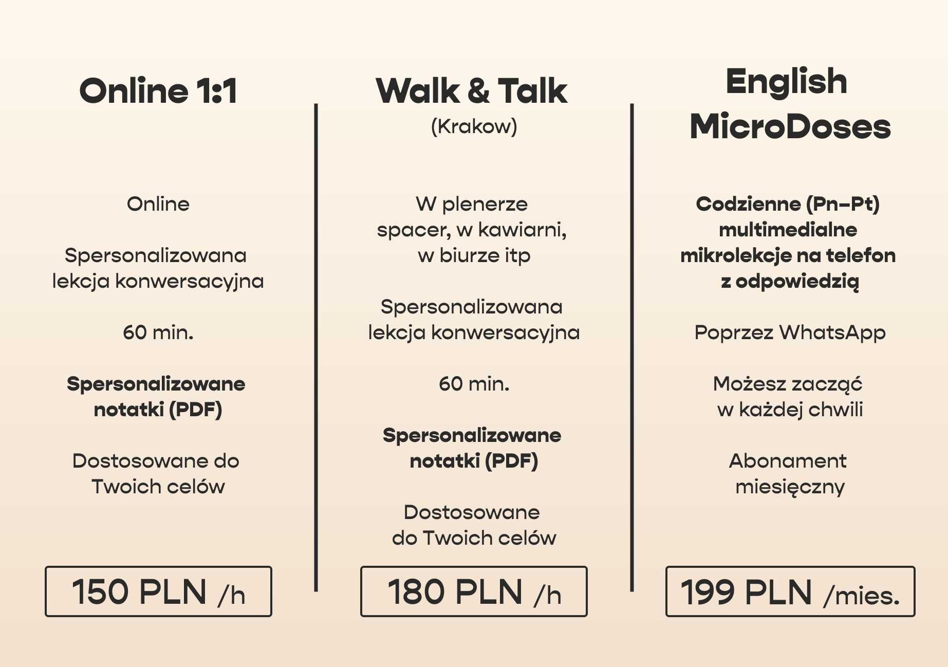Konwersacje ENG z Native Speakerem z Kalifornii | Online i w Plenerze