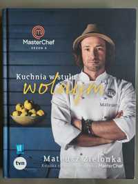 Książka kucharska Masterchef Mateusz Zielonka