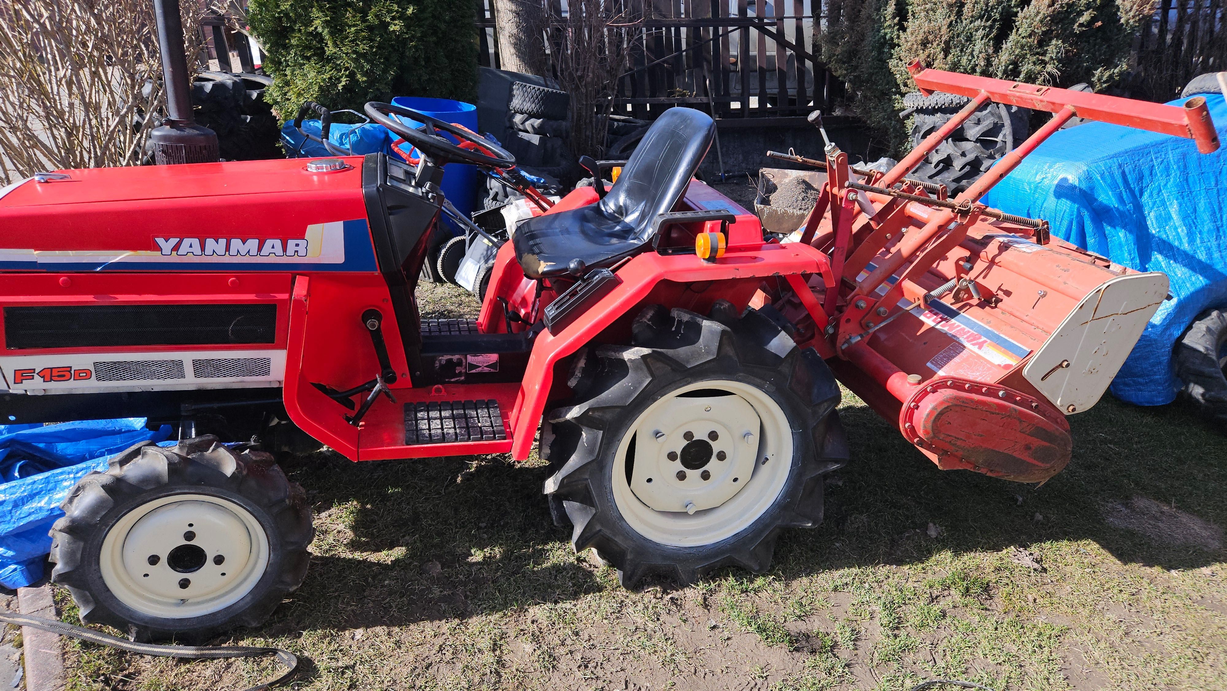 Traktor Yanmar F15d traktorek mini-japoński