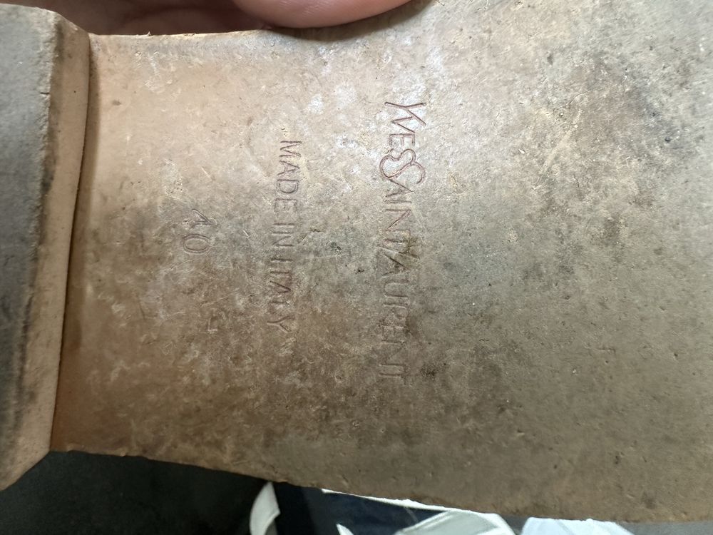 Шлепки YSL