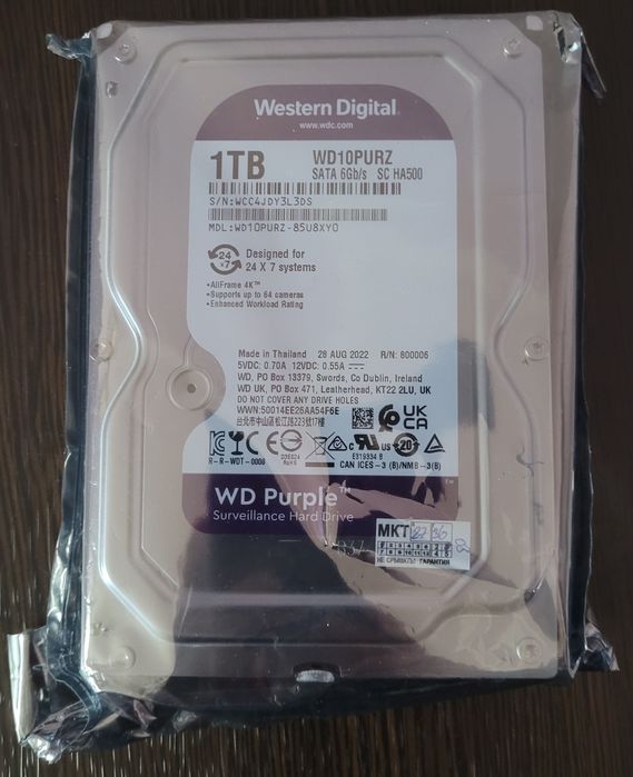 Жорсткий диск WD 1 Tb