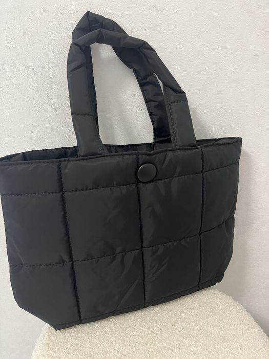 Стьобана сумка шопер дута сумка