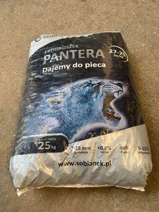 Groszek Pantera Sobianek  27 Mj/Kg, szybka dostawa autami z windą